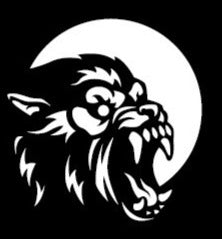Howling Decal