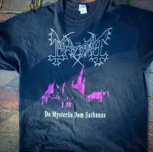 Mayhem De Mysteriis Dom Sathanas Shirt XL