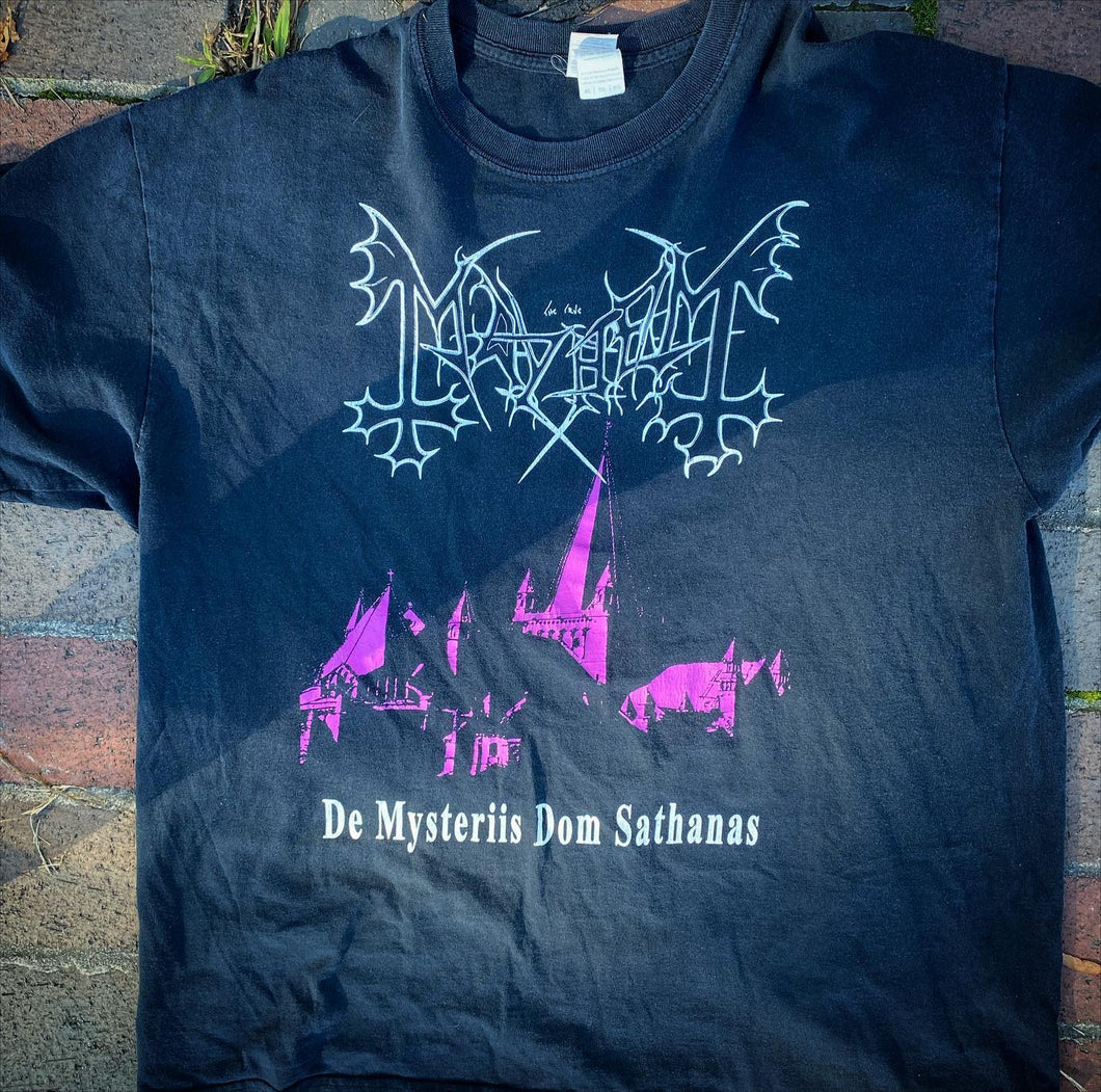 Mayhem De Mysteriis Dom Sathanas Shirt XL