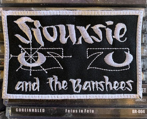 Siouxsie and the Banshees Embroidered Patch