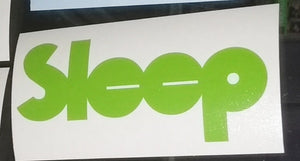 Sleep Decal