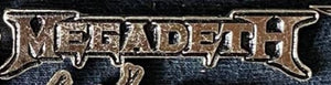 Megadeth Metal Badge