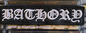 Bathory Embroidered Patch