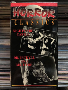 Nightmare Castle / Dr. Jekyll and Mr. Hyde VHS