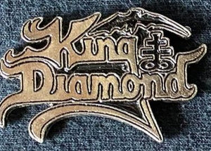 King Diamond Metal Badge
