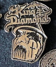 Load image into Gallery viewer, King Diamond Metal Badge

