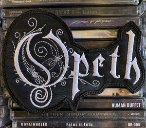 Opeth Embroidered Patch