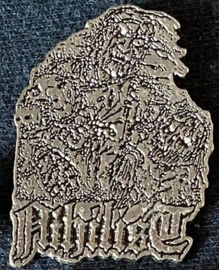 Nihilist Metal Badge