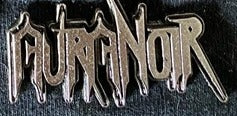 Aura Noir Metal Badge