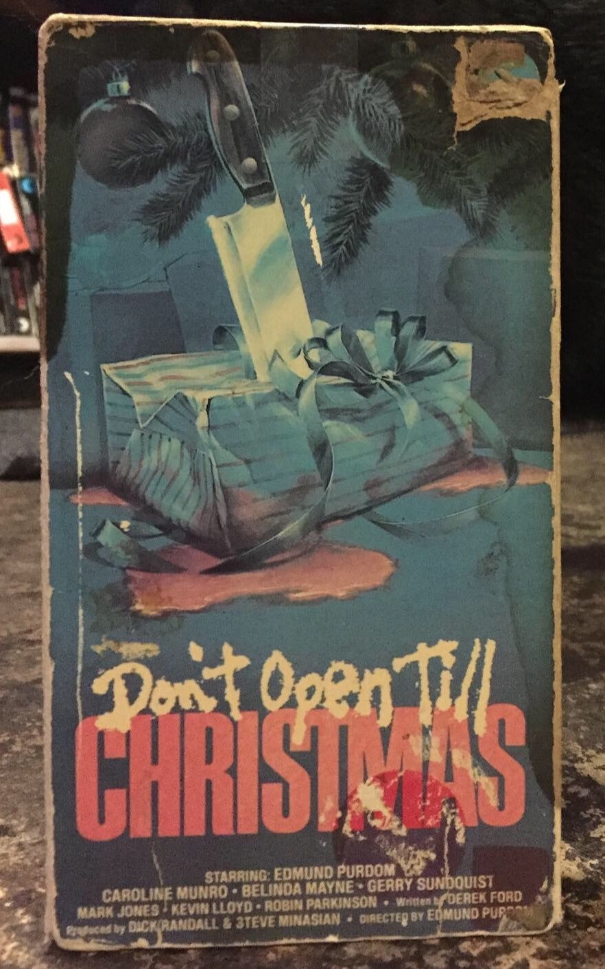 Don't Open Till Christmas VHS