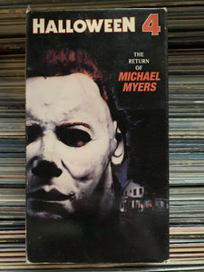 Halloween 4 - The Return of Michael Myers VHS