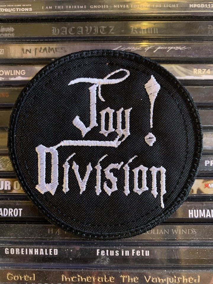 Joy Division Embroidered Patch