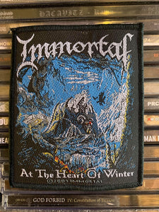 Immortal At the Heart of Winter Woven Patch