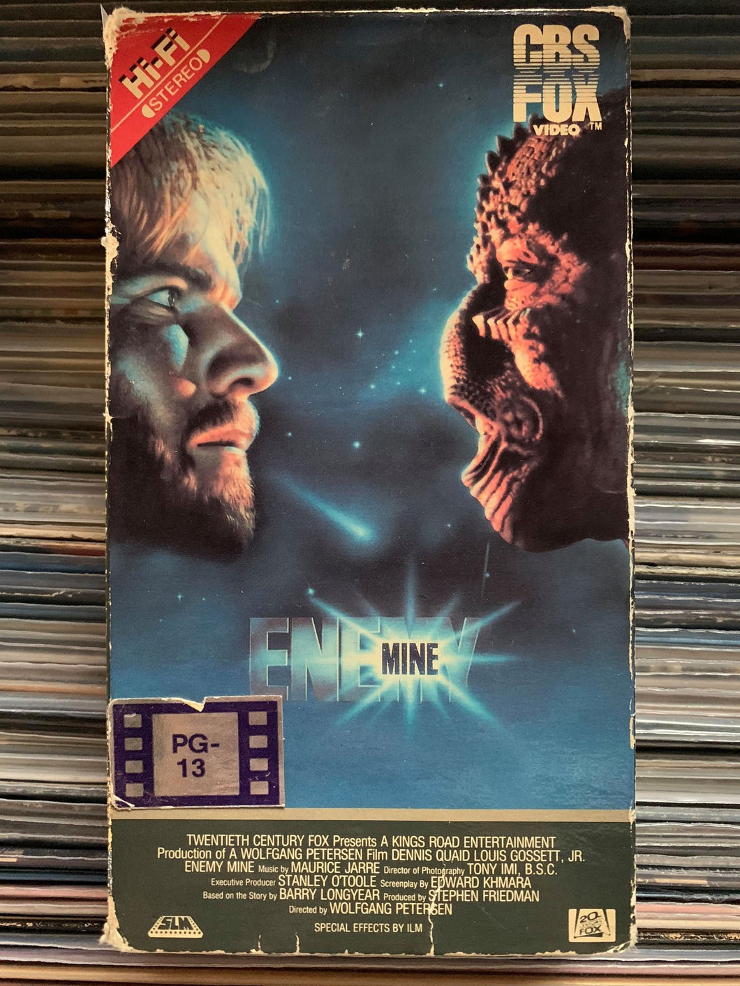 Enemy Mine VHS