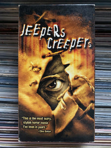 Jeepers Creepers VHS