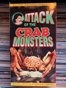 Attack of the Crab Monsters VHS