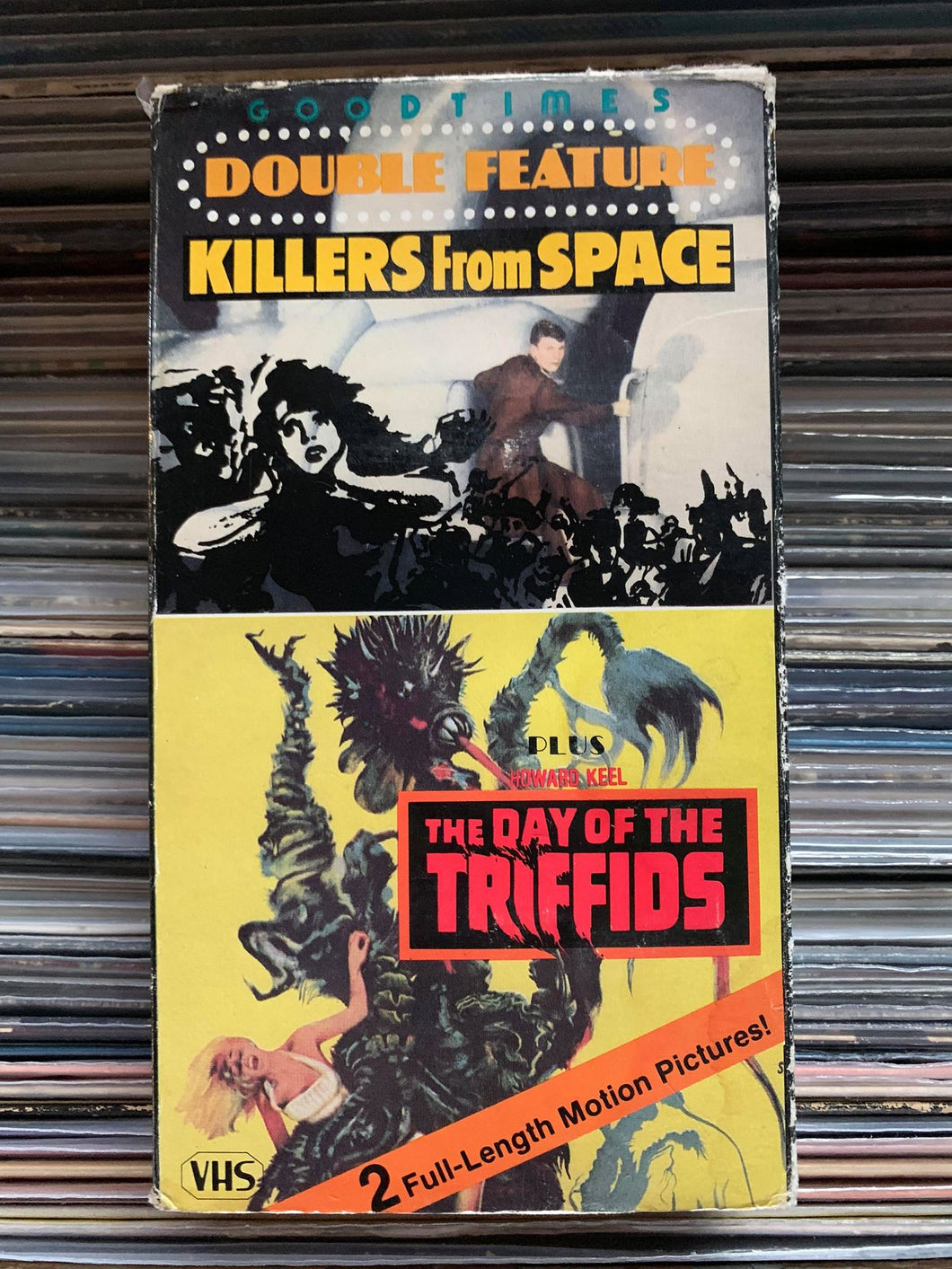 Killers from Space / Day of the Triffids VHS