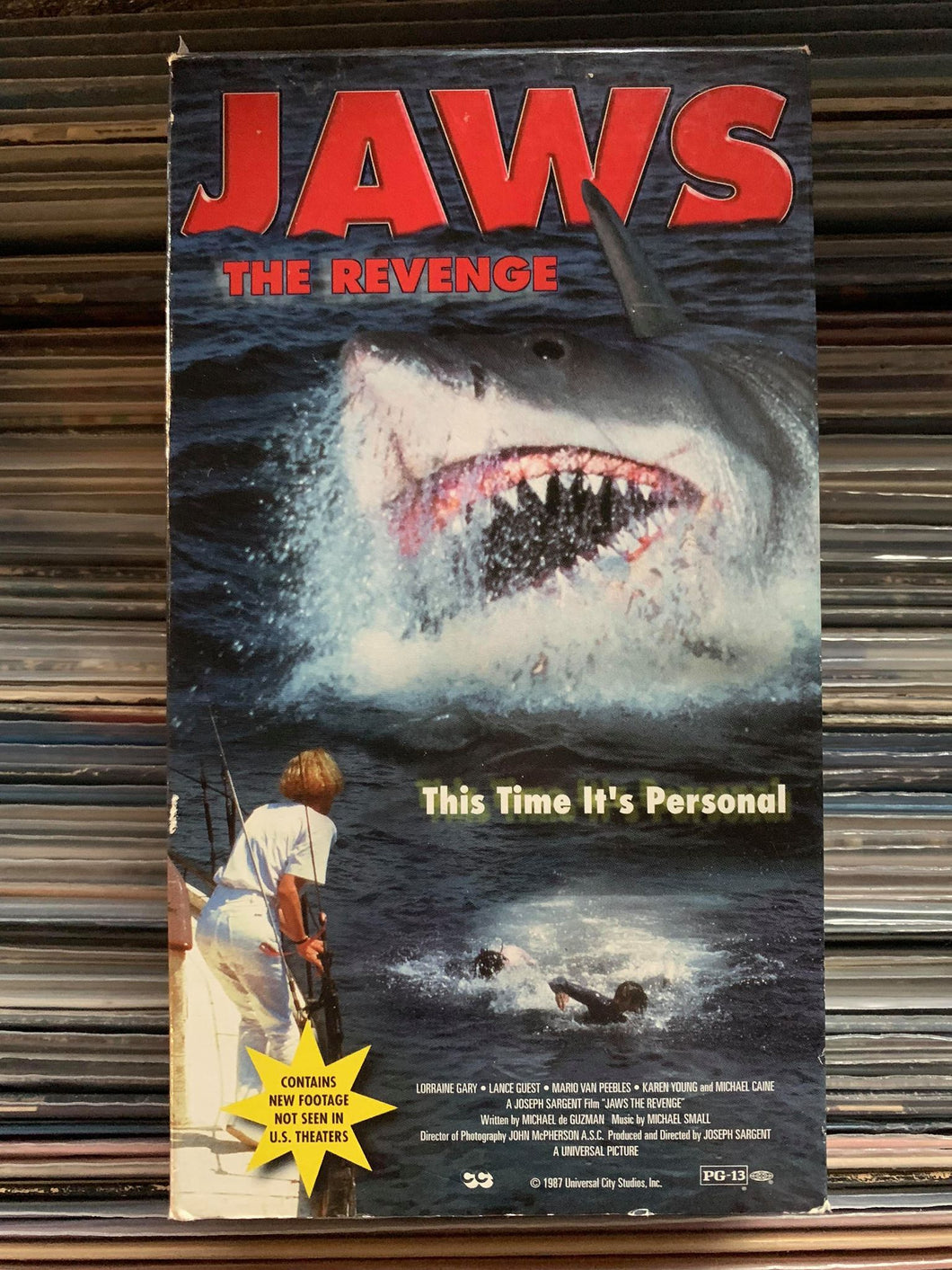 Jaws The Revenge VHS