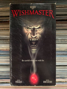 Wishmaster VHS