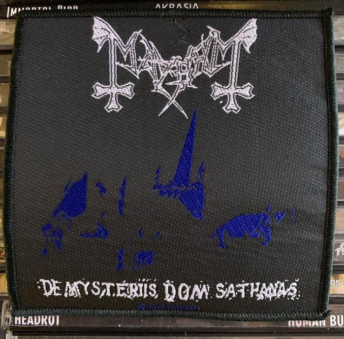 Mayhem De Mysteriis Woven Patch