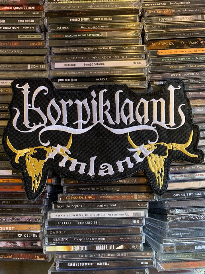 Koriklaani Embroidered Back Patch