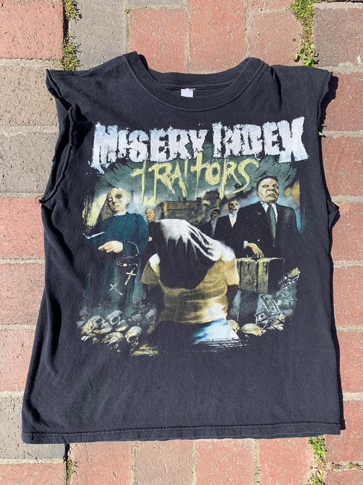 Misery Index Sleeveless Shirt S