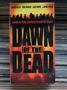 Dawn of the Dead Remake VHS