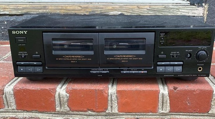 Sony Dual Cassette Deck