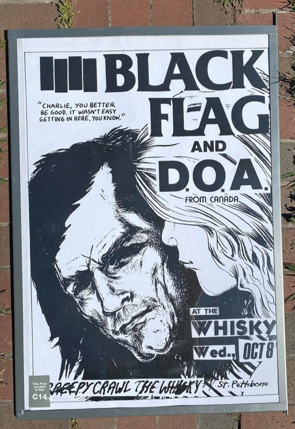 Black Flag / D.O.A. Poster