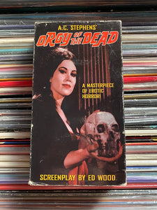 Orgy of the Dead VHS