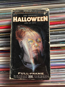 Halloween Full Frame VHS