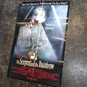 the Serpent and the Rainbow original movie poster