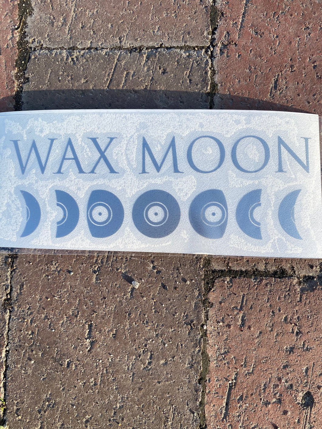 Wax Moon Decal