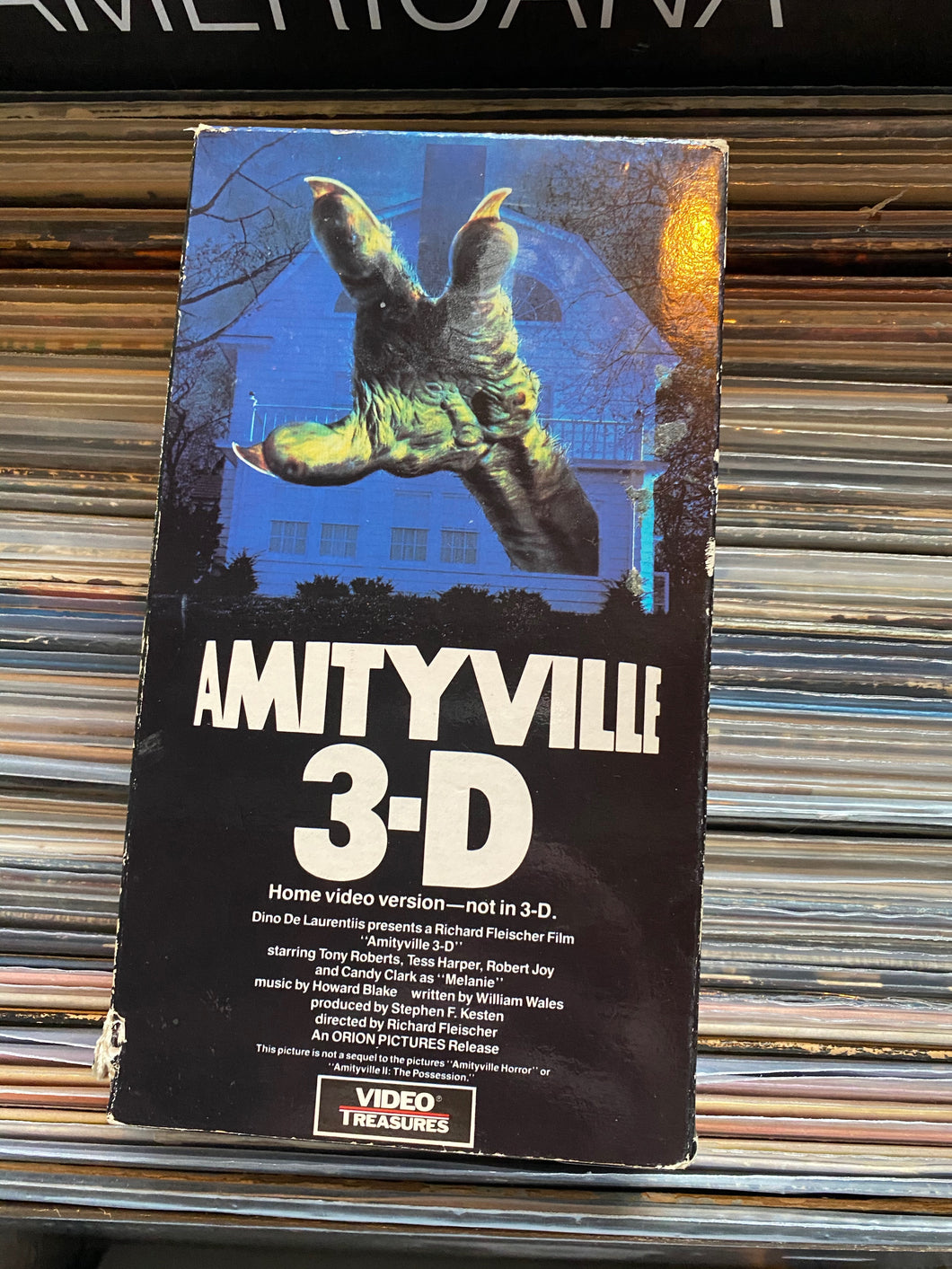 Amityville 3-D VHS