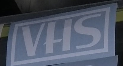 VHS Decal