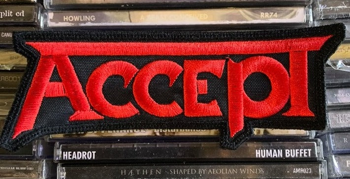 Accept Embroidered Patch
