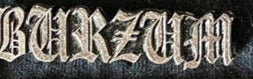 Burzum Metal Badge