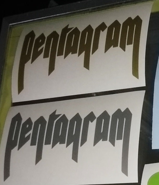 Pentagram Decal