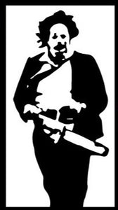 Texas Chainsaw Leatherface Decal