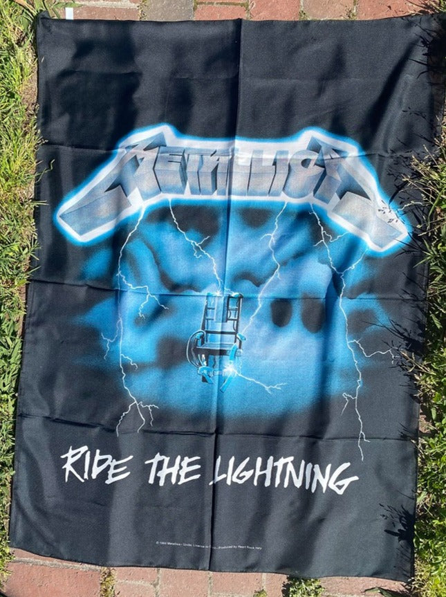 Metallica Ride the Lightning Poster Flag
