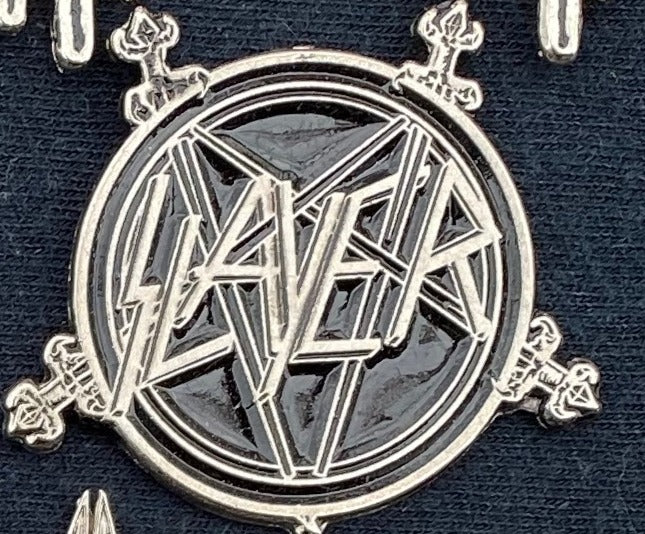 Slayer Metal Badge