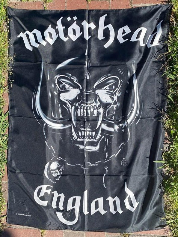 Motorhead England Poster Flag
