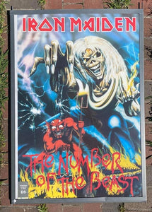 Iron Maiden Number of the Beast Poster